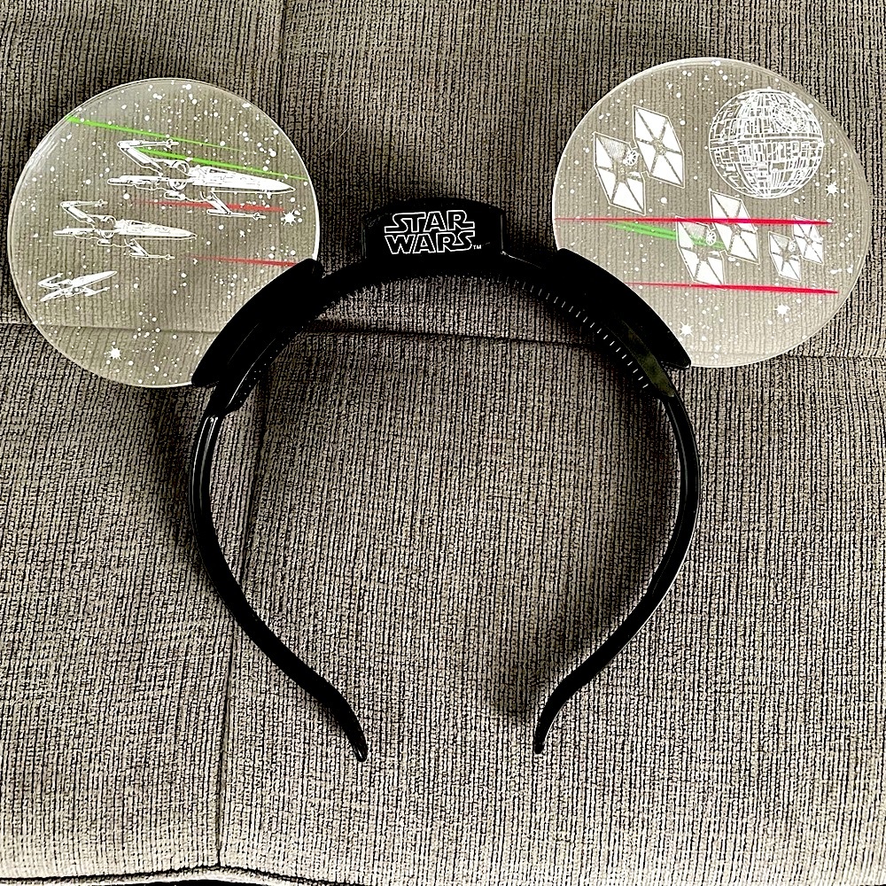 Disney Parks Star Wars Light Up Mouse Ears